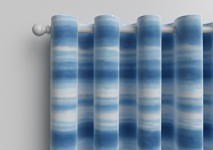 Ombre Velvet, Vivid Blue - Made to Measure Curtains - Image 12